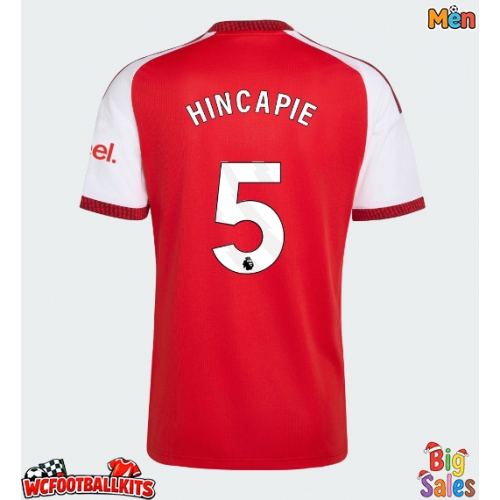 Arsenal Piero Hincapie #5 Replica Home Stadium Shirt 2026-27 Short Sleeve